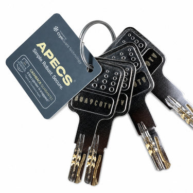 APECS replacement keys for euro cylinder locks