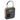 ASEC 40mm fingerprint padlock with biometric unlocking