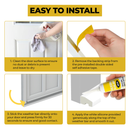 Step-by-step guide on how to install a weather bar with text and images.