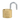 Yale 20mm brass padlock shown unlocked with open steel shackle for lockers, luggage and small storage applications.