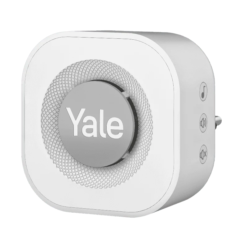 Yale Doorbell Chime SV-VDBCH-1A-W plug-in chime for Smart Video Doorbell