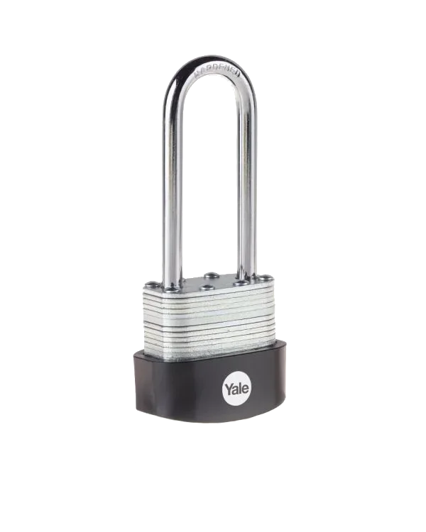 YALE Laminated Long Shackle Padlock 40mm