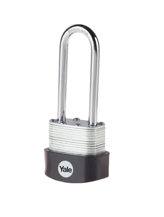 YALE Laminated Long Shackle Padlock 40mm