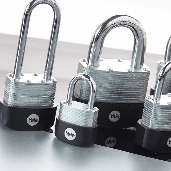 YALE Laminated Open Shackle Padlock 50mm