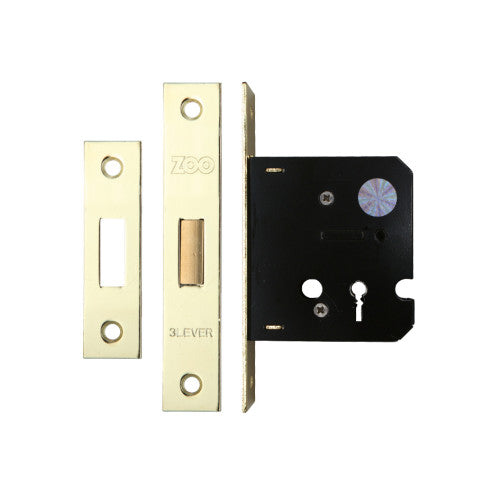 ZOO 3 Lever Dead Lock (Electro Brass)