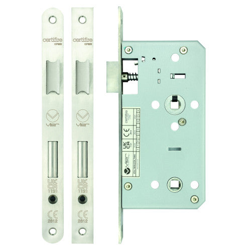 ZOO DIN Bathroom Lock - 78mm C/C