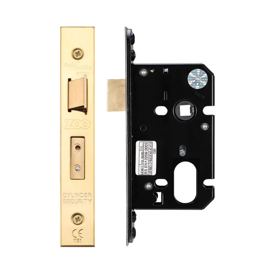 ZOO Oval Sash Lock - 64mm & 76mm PVD
