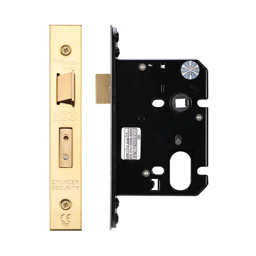 ZOO Oval Sash Lock - 64mm & 76mm PVD