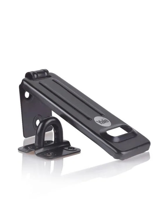 Hasp Steel Black Finish 120mm and Brass 40mm Padlock