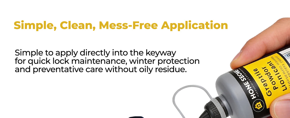 Suitable for home and garage locks, automotive locks, and office and workshop locks.