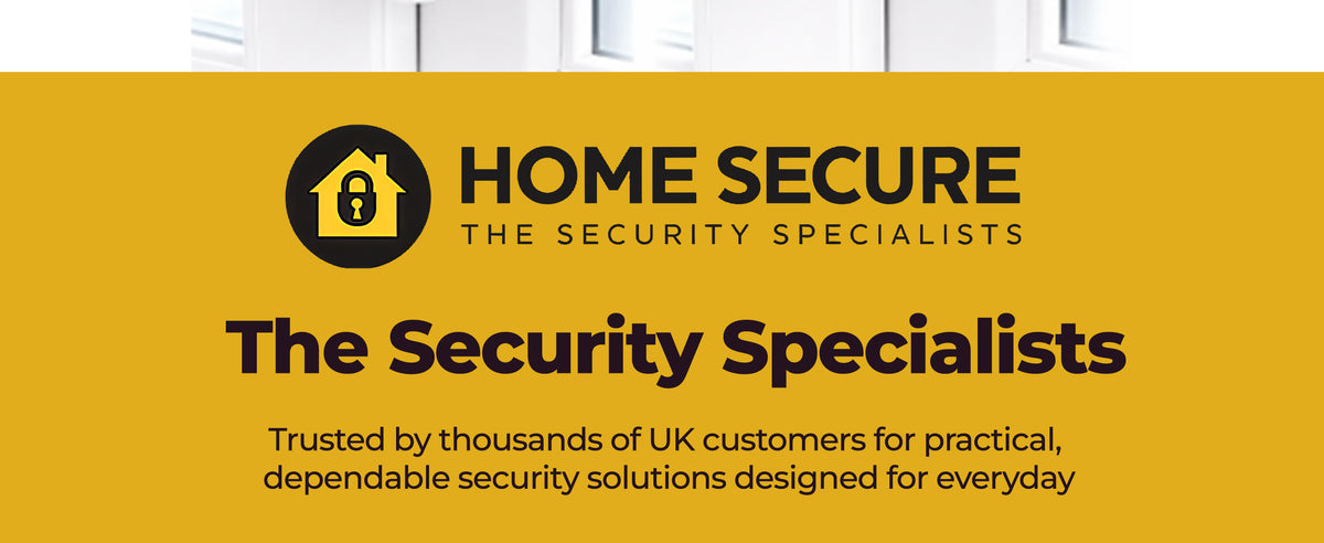 Home Secure, The Security Specialists. Trusted by thousands of UK customers for practical, dependable security solutions designed for everyday use.