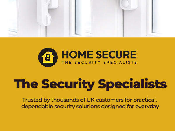 Home Secure, The Security Specialists. Trusted by thousands of UK customers for practical, dependable security solutions designed for everyday use.