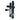 Black UPVC door handle set with thumb turn lock mechanism.
