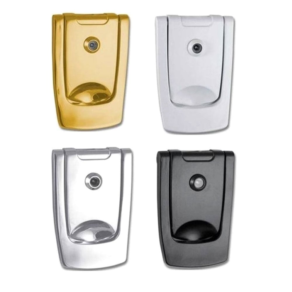 Premium quality door knockers from the Hoppe Complementary Range, shown in chrome, white, gold, and black finishes.