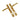 A satin gold Yale Superior long backplate handle set for doors, with a sleek modern design.