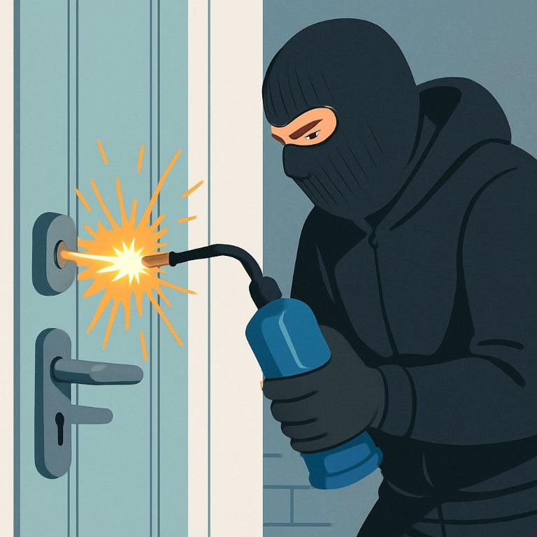 Protect Against Blowtorch Burglary