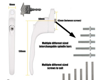 How To Identify uPVC Window Handles (and Choose the Right Replacement)