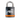 Black padlock with orange accent and ABS logo on a white background