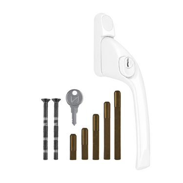 Adaptable Multi-Spindle Offset Window Espag Handle - White
