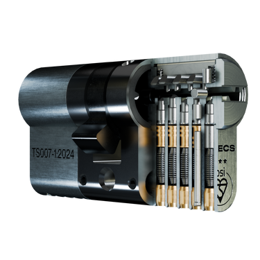 APECS AP High Security Euro Cylinder – Anti-Snap Lock – TS007 3 Star & Sold Secure Diamond