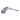Briton 2003 Size 3 overhead door closer in silver