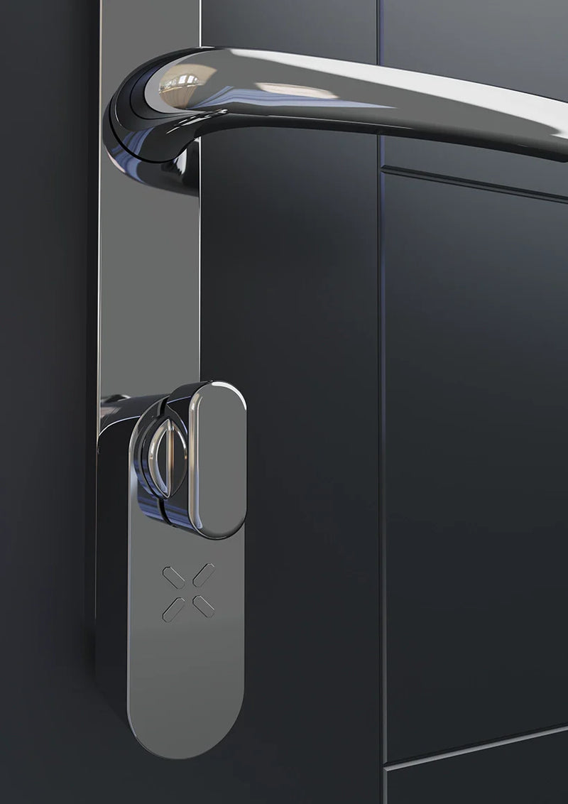 Black X Smart Lock – Keyless Euro Cylinder with App, PIN & RFID Access
