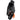 Black ink bottle with cap on a white background