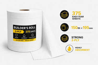 Builders roll product features and protective material information
