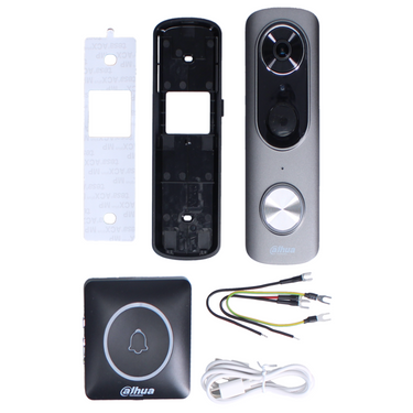 DAHUA Wi-Fi Video Doorbell & Wireless Chime Kit