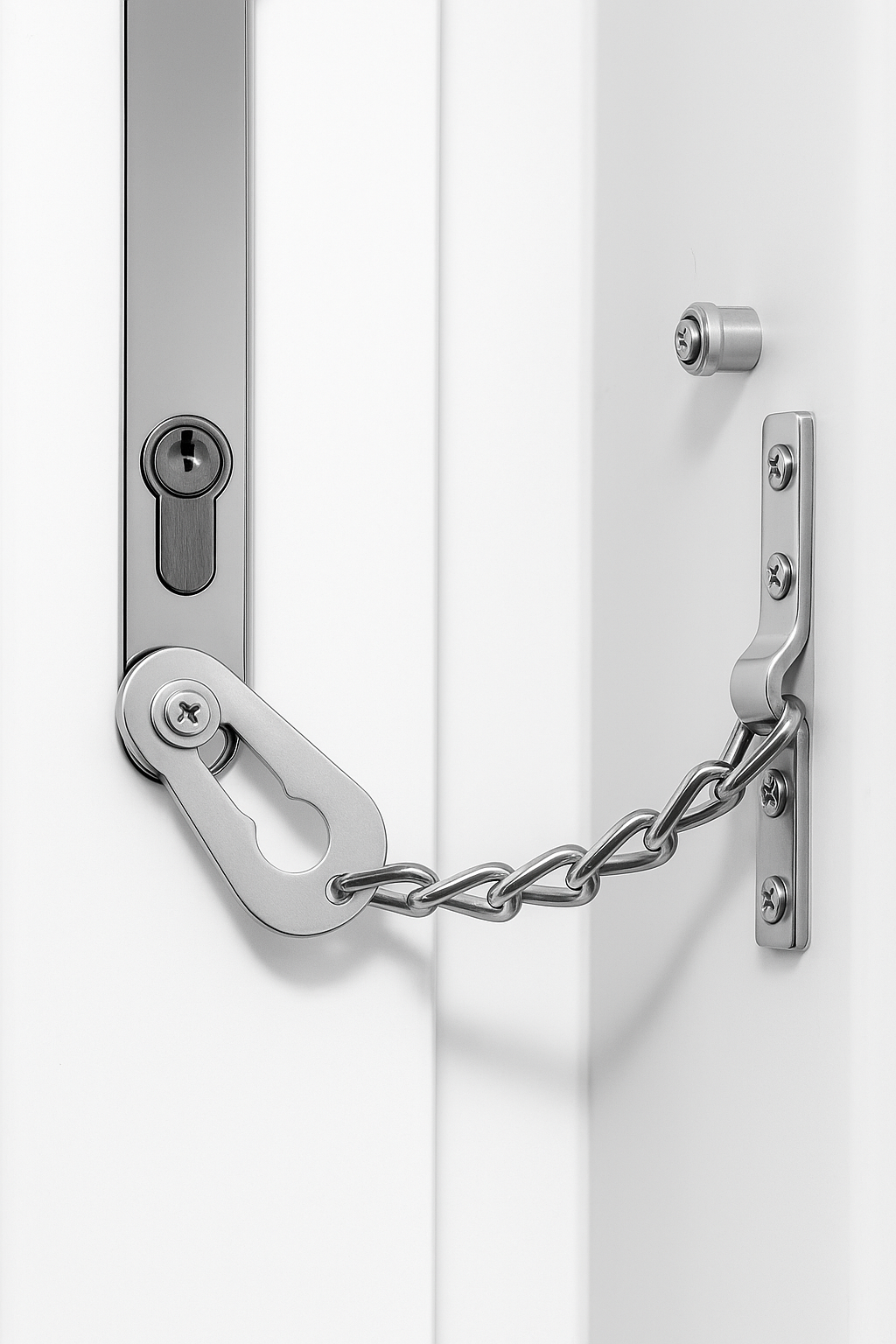 ABongBang Stainless Steel Anti-theft Door Chain Lock Hotel High Security Chain Restrictor Nice