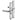 EVO sprung lever lever uPVC door handle in polished chrome