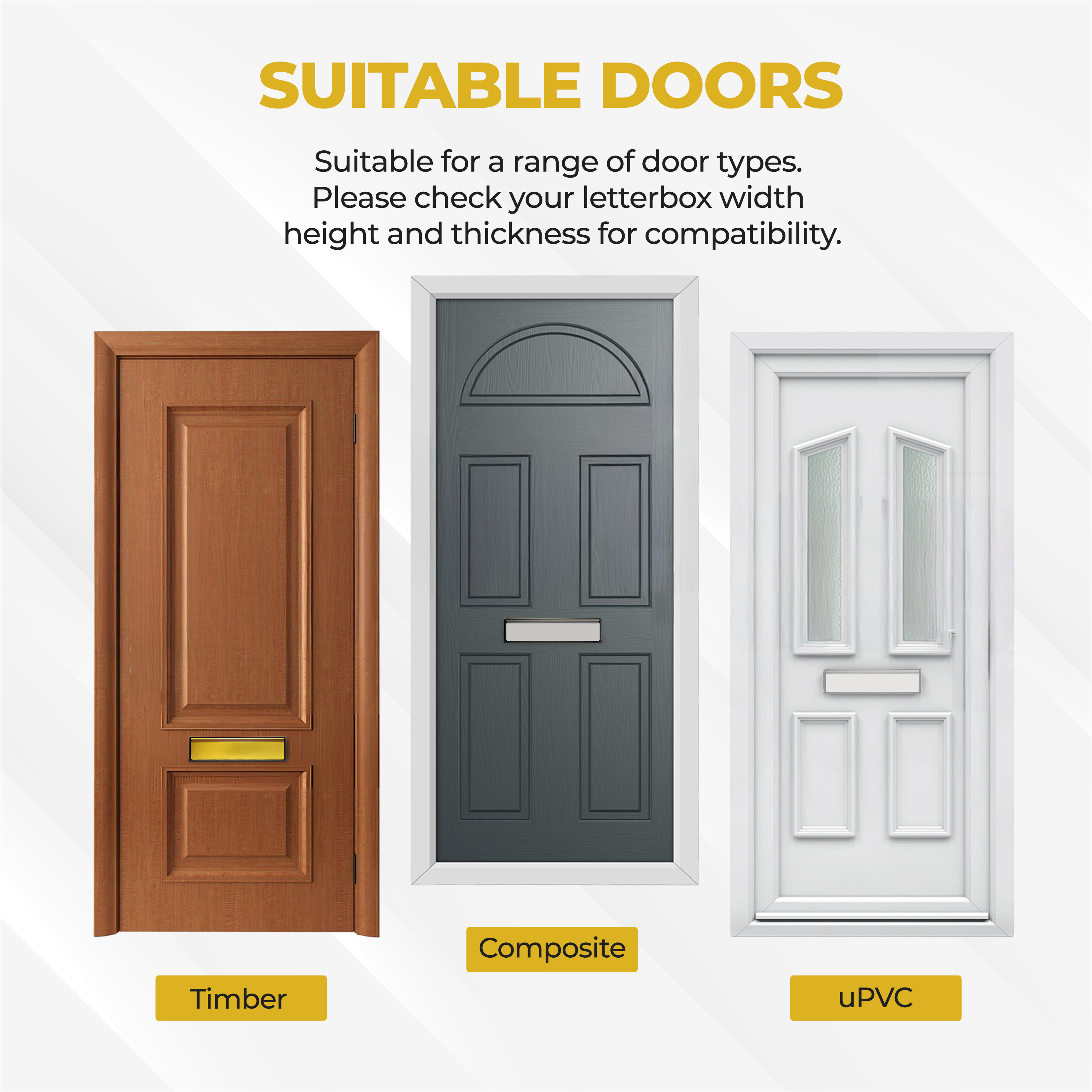 Fire Proof Retardant Letterbox Bag. Internal Letter Box Security Cover