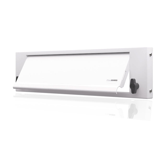 FlapGUARD Lockable Letterbox Security Cover — Anti-Arson & Anti-Fishing Letter Plate Guard