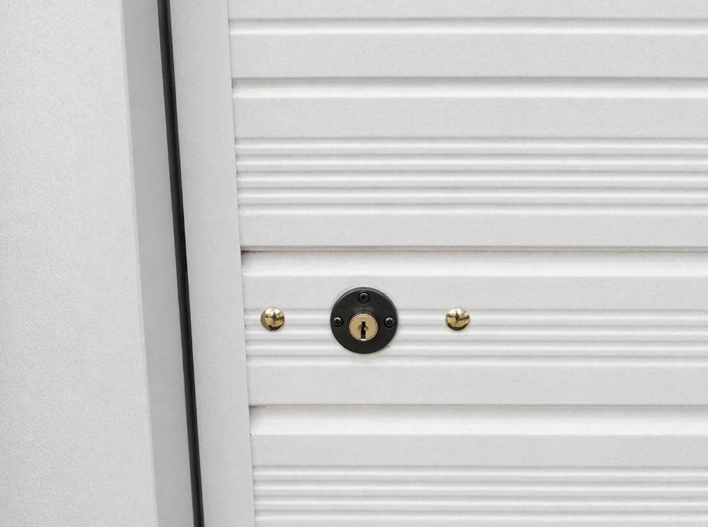 Garage Door Bolt Locks – For Up & Over & Sectional Doors – Keyed Alike Pair with 3 Keys