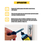 Application instructions for Home Secure Graphite Powder Lubricant