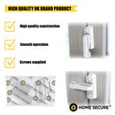 Sash Jammers - Extra Security Locks for uPVC Window & Doors - White