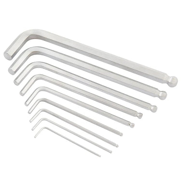 KENDO Long Ball End Hex Key Set - 9 Piece