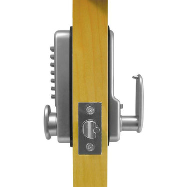 Keypad Door Lock | Home Secure™ Digital Push Button Lock – Mechanical Keyless Entry – No Battery Required