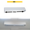 Letterbox Cowl Visor Guard Extra Security Cover - White