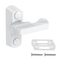Sash Jammers - Extra Security Locks for uPVC Window & Doors - White