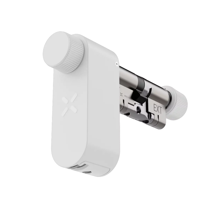 Black X Smart Lock – Keyless Euro Cylinder with App, PIN & RFID Access