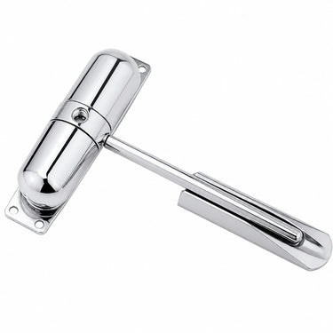 Sterling surface mounted door closer in polished chrome finish
