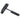 Sterling surface mounted door closer in powder coated black finish