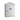 Traditional outdoor post box in white for secure home mail