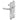 White lever lever uPVC door handle with 215mm fixing centres