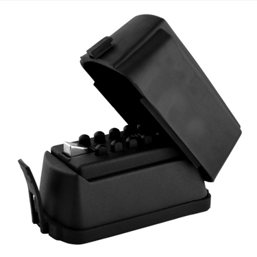 Vital small key safe with protective weather cover open