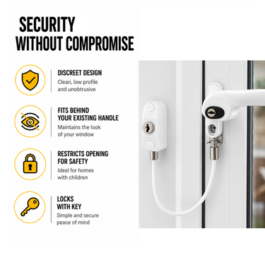 Door and window cable restrictor key features and specifications