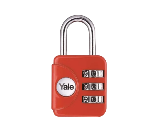 YALE Combination Padlock Red YP1