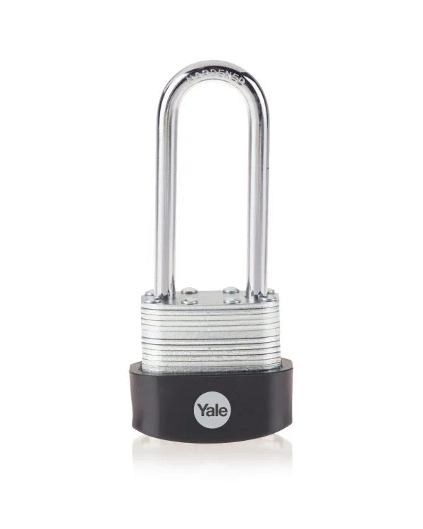 YALE Laminated Long Shackle Padlock 40mm