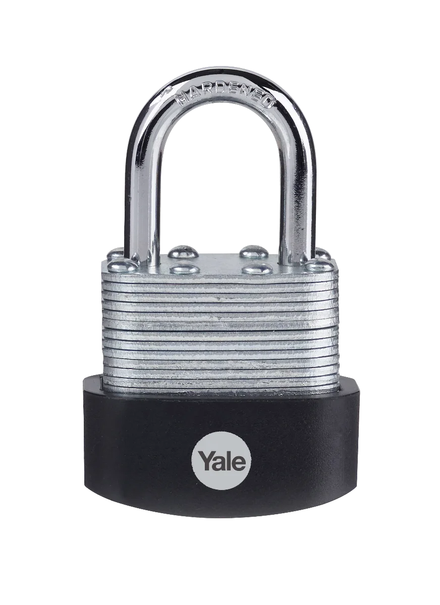 YALE Laminated Open Shackle Padlock 50mm